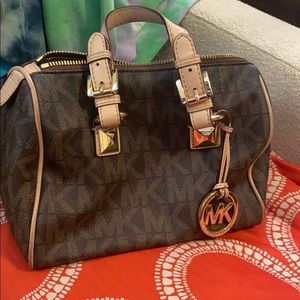 Michael Kors monogram Grayson handbag
